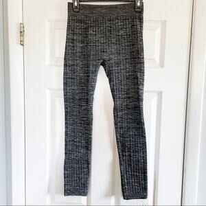 Connection 18 Cable Knit Gray Leggings